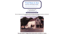 Desktop Screenshot of fred-rees-and-son.co.uk
